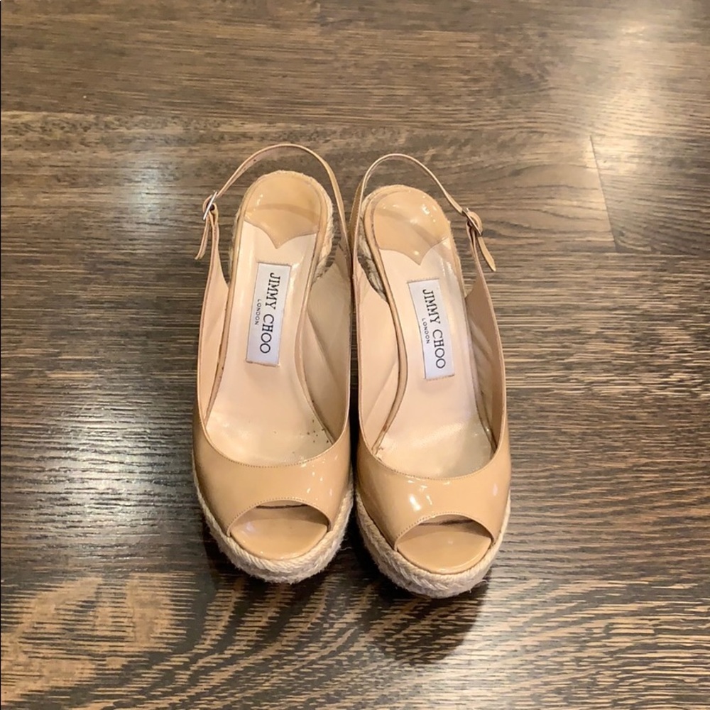Jimmy Choo wedges.